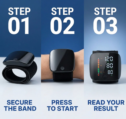 WristEase™ Blood Pressure Monitor