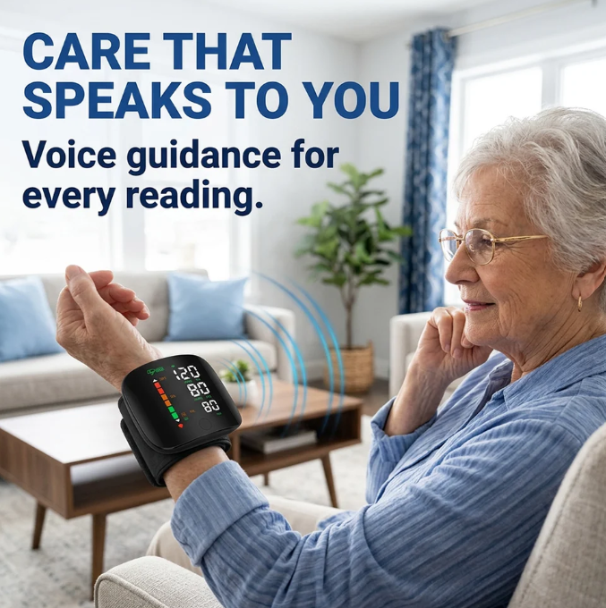 WristEase™ Blood Pressure Monitor