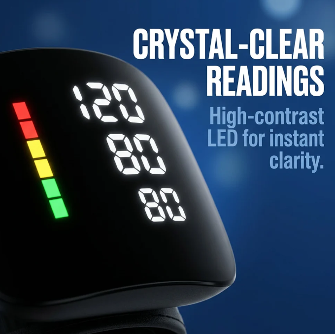 WristEase™ Blood Pressure Monitor